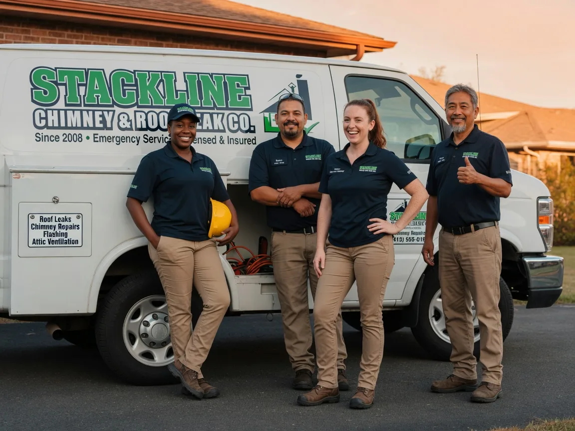 Chimney flashing repair company in Grover, NC